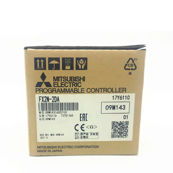 Hete Verkoop Mitsubishi FX2N de Module van de Reeks PLC FX2N 2DA Analoge Output FX2N-2DA