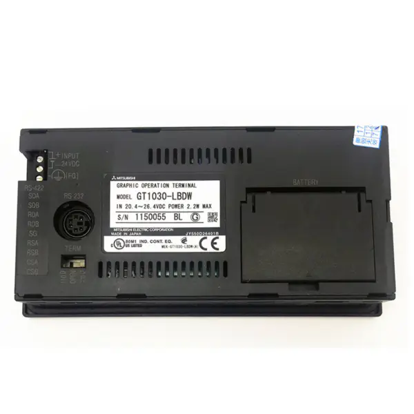 Goedkoop Hmi LCD het Schermcomité van de Aanraking Mitsubishi GT1030-LBDW voor PLC Got1000