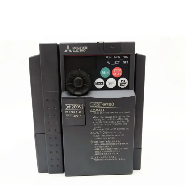 1.5 KW Mitsubishi 3 fase AC naar DC Power Frequency Inverter Drive serie 1.5KW FR-E720-1.5K handleiding Guangzhou