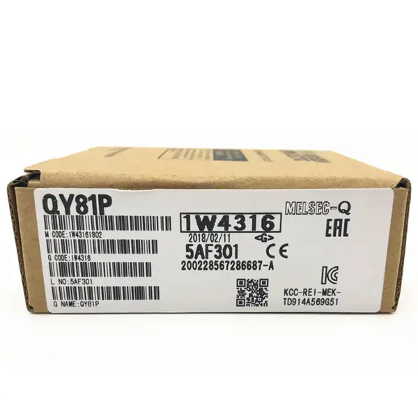 Mitsubishi Melsec Q-serie PLC 32-punts transistoruitgang QY81P