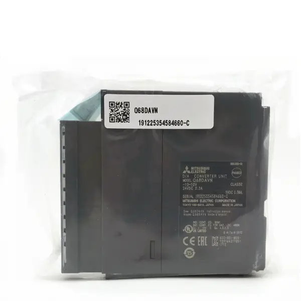 PLC Mitsubishi Melsec-Q digitale analoge uitgangsmodule Q68DAVN