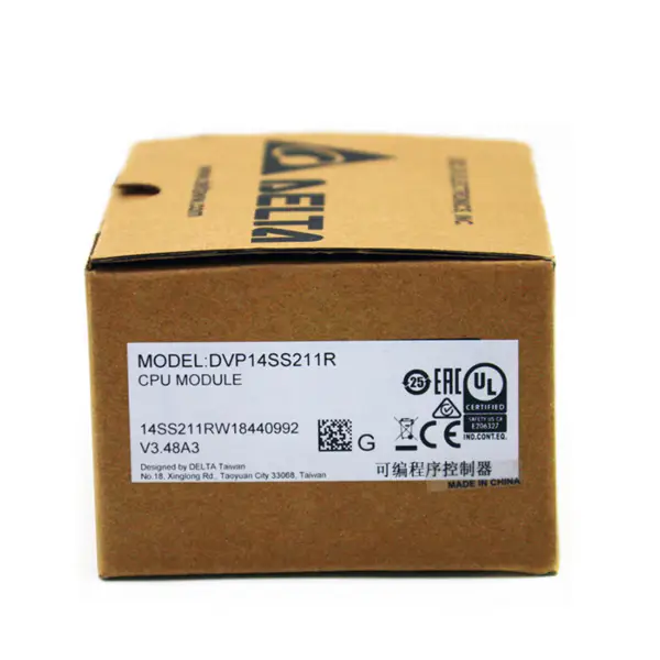 Delta DVP SS 14 SS2 14SS211R PLC 14SS2 DVP-14SS2 Digitale CPU-module DVP14SS211R met RS232-ingangspakket Industrieel Ect.