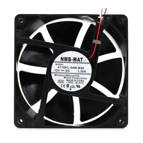NMB 4715KL-04W-B50 12CM 12V 1,30A gewelddadige chassis koelventilator server ventilator