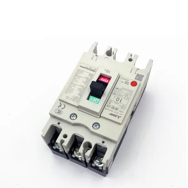 Mitsubishi 3P 10A motorbeveiligingsschakelaar NF32-SV