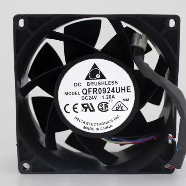 Nieuwe DELTA 9238 9038 24V 1.2A QFR0924UHE omvormer ventilator power fan