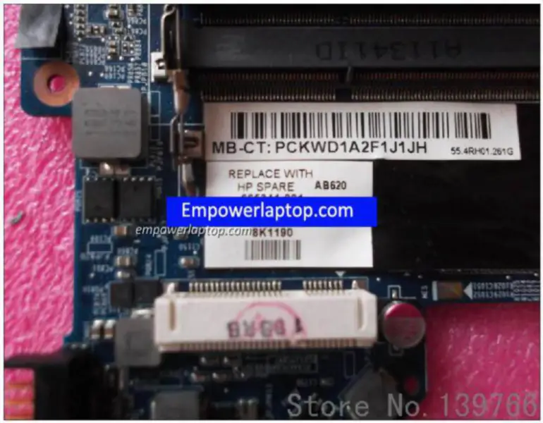 HP 665341-001 DV6 DV6T DV6-6000 Moederbord