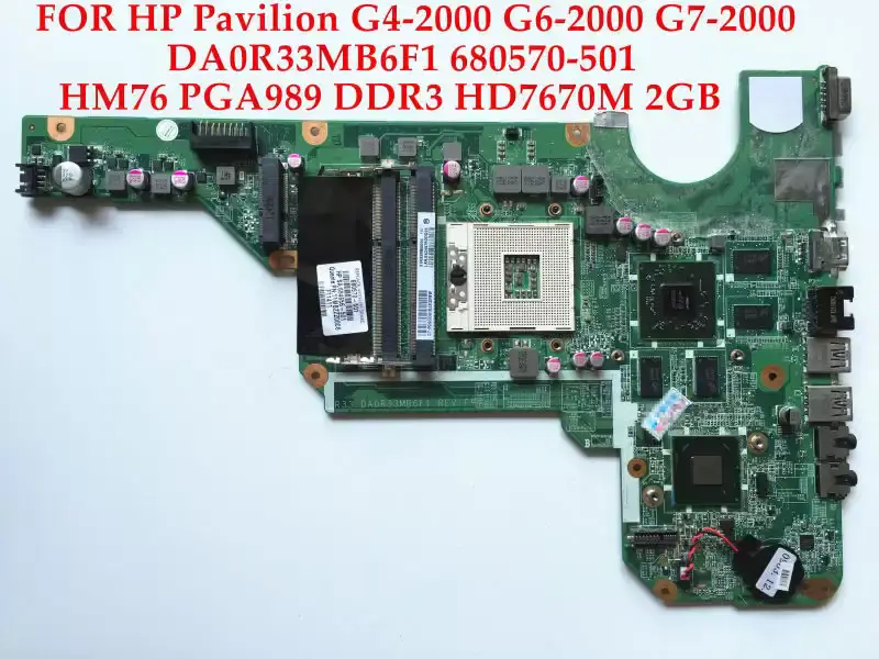 HP G4 G6 680570-501 Moederbord