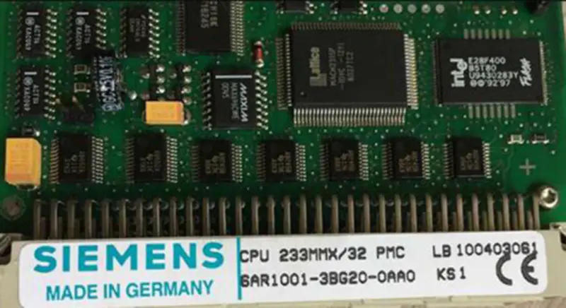 SIEMENS CPU 233MMX 32 PMC 6AR1001-3BG20-0AA0 Moederbord voor industriële apparatuur