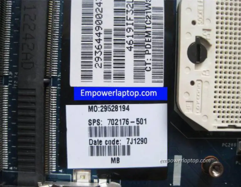 HP ENVY M6 702176-501 QCL51 LA-8714P Moederbord