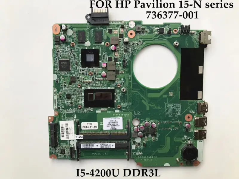 HP Pavilion 15-N serie 736377-001 I5-4200U DAOU82MB6D0 Moederbord