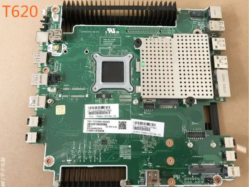 HP T620 736832-001 719369-002 AMD CPU GE217G Moederbord