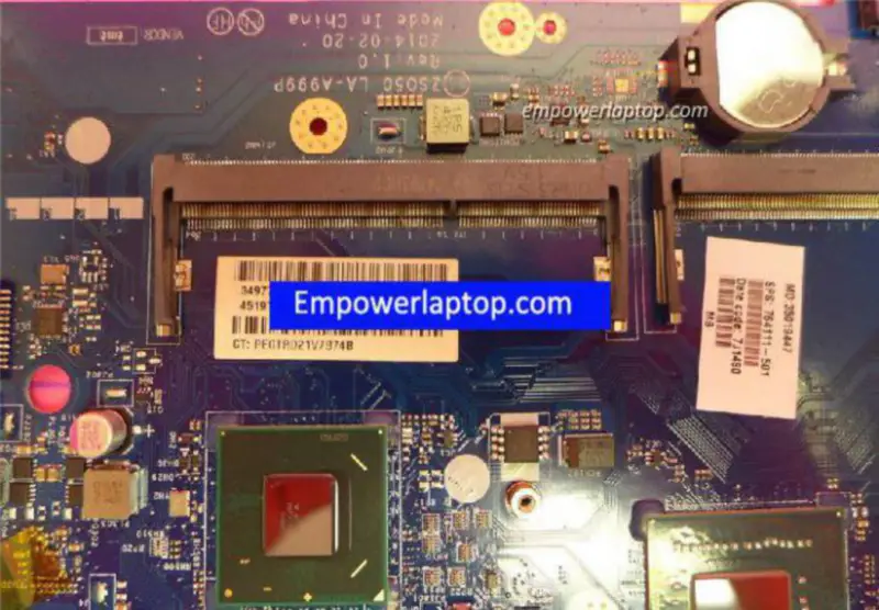 HP Touchsmart 15-R021NR 15-R 764111-001 764111-501 ZSO50 LA-A999P i3-3217U HM76 moederbord