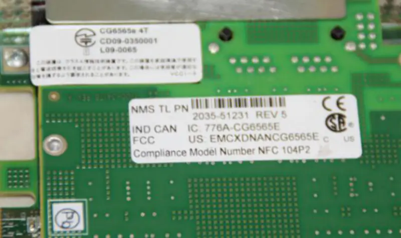 NMS CG6565 4TE 776A-CG6565 Spreekkaart