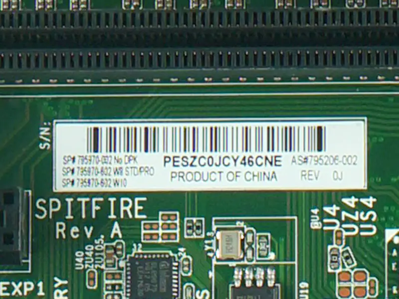 HP 795206-002 800 G2 Q170 1151 moederbord