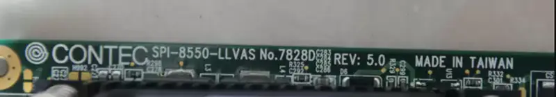 CONTEC SPI-8550-LLVAS nr.7828D REV:5.0 Board voor industriële apparatuur