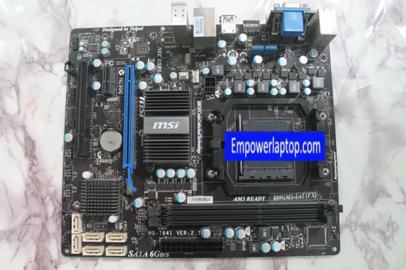 MSI 880GMS-E41(FX) Moederbord AM3+ DDR3 SATA3