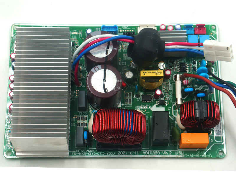 TCL airconditioner buitenunit stuurprint FR-4(KB-6160)CTI=600V A010386