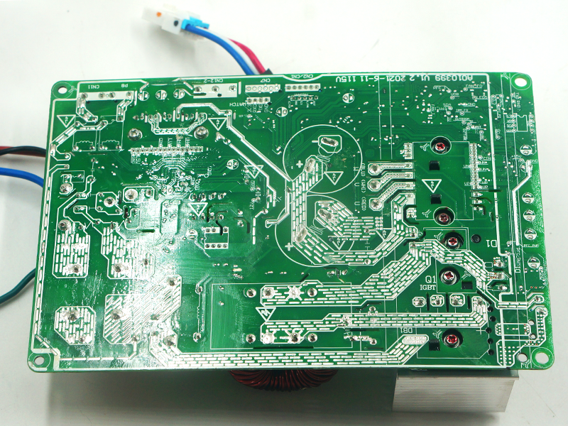 TCL airconditioner buitenunit stuurprint FR-4(KB-6160)CTI=600V A010386
