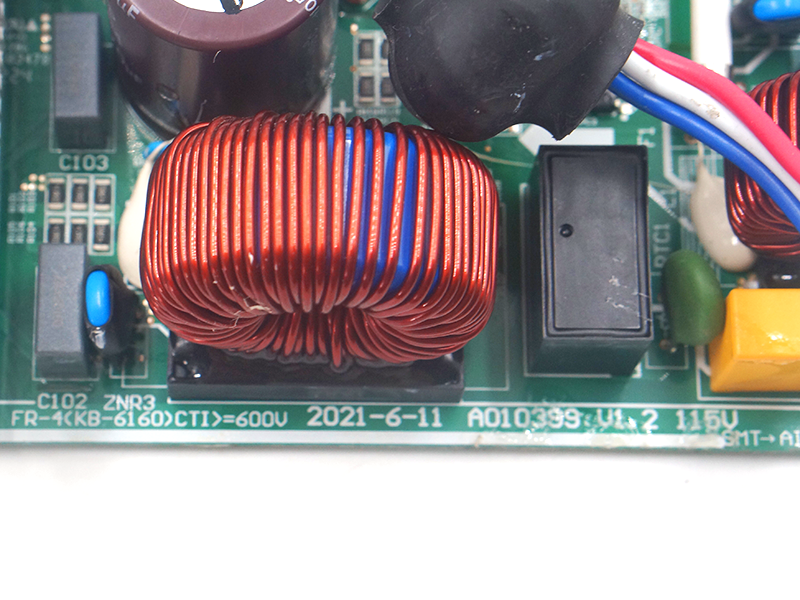 TCL airconditioner buitenunit stuurprint FR-4(KB-6160)CTI=600V A010386