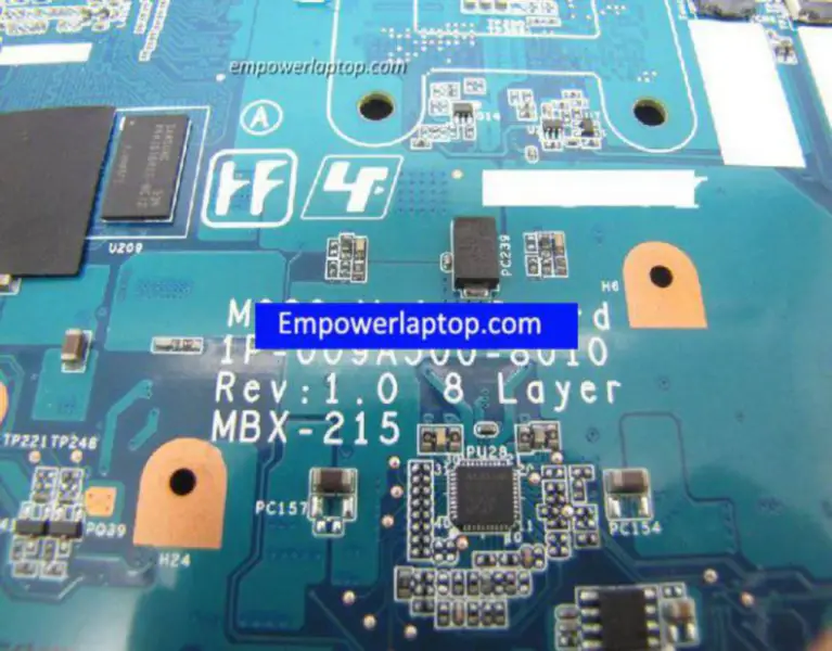 Sony A1765407A MBX-215 M930 1P-009AJ00-8010 8-Layers Moederbord
