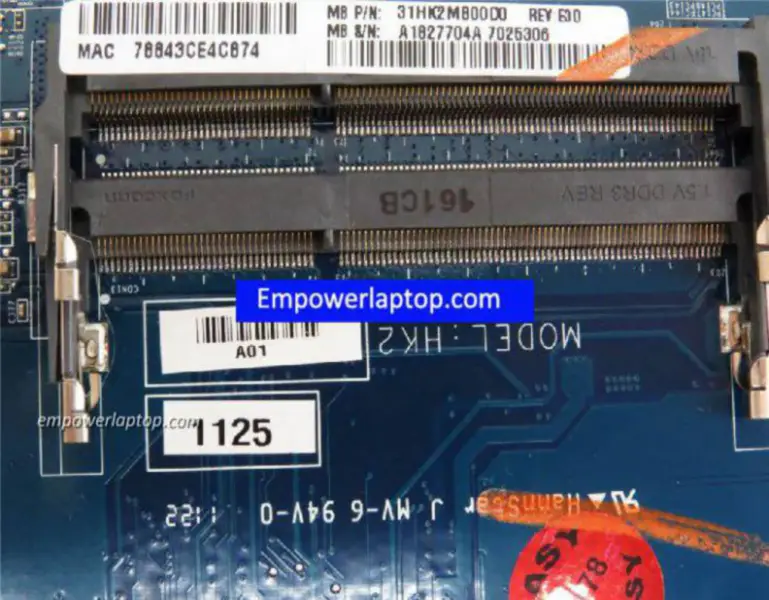 Sony MBX-248 A1827704A DA0HK2MB6E0 Moederbord