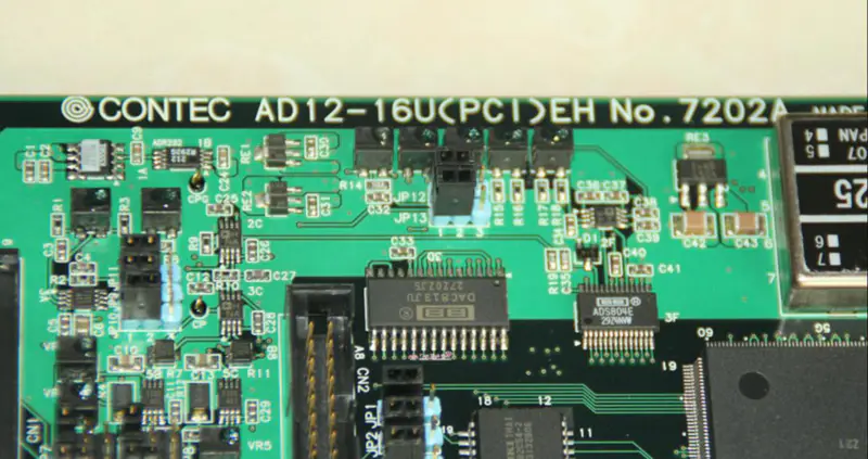 CONTEC AD12-16U(PCI)EH NO.7202A DAQ-kaart
