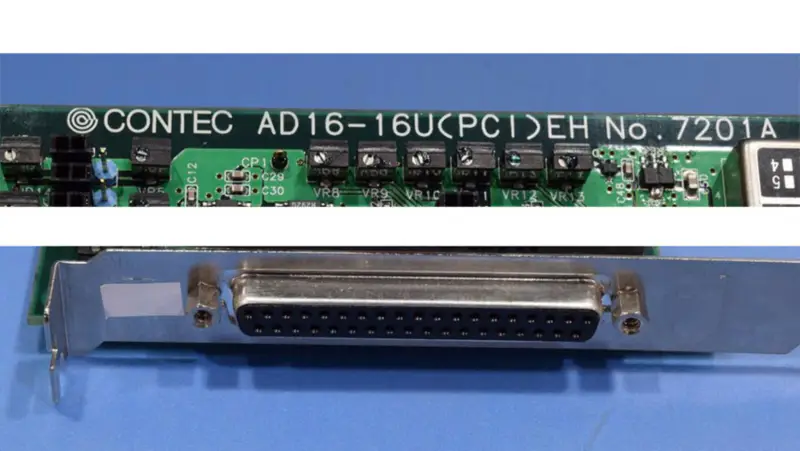 CONTEC AD16-16U(PCI)EH NO.7201A DAQ-kaart