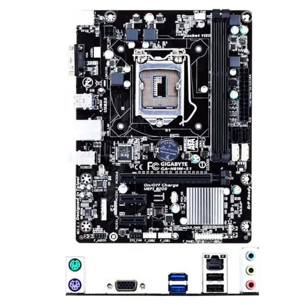 H81 Moederbord Voor Gigabyte Ga-h81m-s1