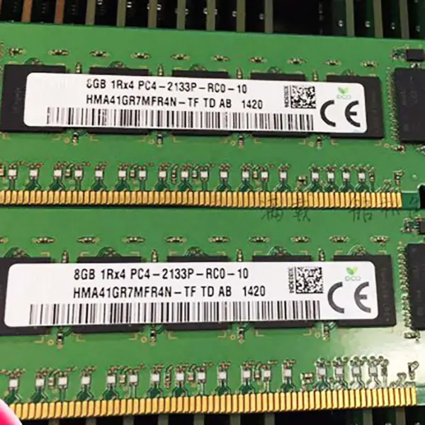 2st Hma41gr7mfr4n-tf Ram Voor Sk Hynix 8gb Ddr4 2133mhz Ecc Reg 1rx4 Pc4-2133p Servergeheugen