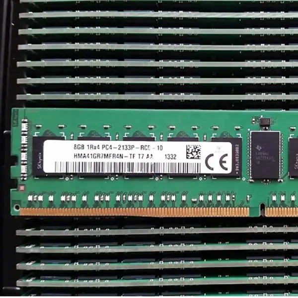 2st Hma41gr7mfr4n-tf Ram Voor Sk Hynix 8gb Ddr4 2133mhz Ecc Reg 1rx4 Pc4-2133p Servergeheugen