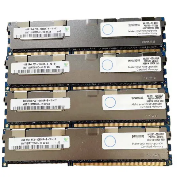 2st Hmt151r7tfr4c-h9 Ram Voor Sk Hynix 4gb Ddr3 1333mhz 2rx4 Pc3-10600r Geheugen