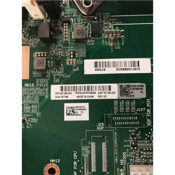 Hp Dl120 G9 847394-001 757796-002 Moederbord