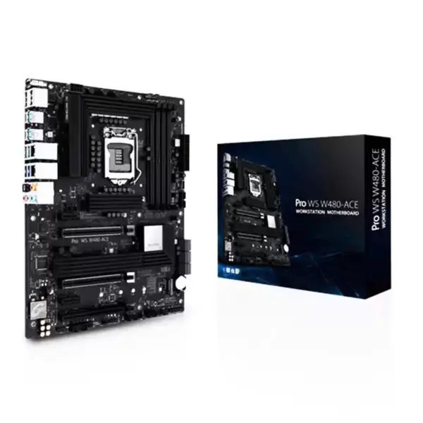 Pro Ws W480-ace Atx werkstation moederbord Lga 1200 10e/11e generatie Core I9/i7/i5/i3 Xeon W processors