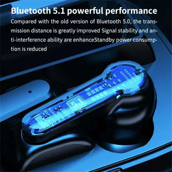 Amazons Hot Sale M19 Tws 5.0 Sport Earbuds ruisonderdrukking oor Buds draadloze Bt 5.1 oortelefoon hoofdtelefoon met microfoon