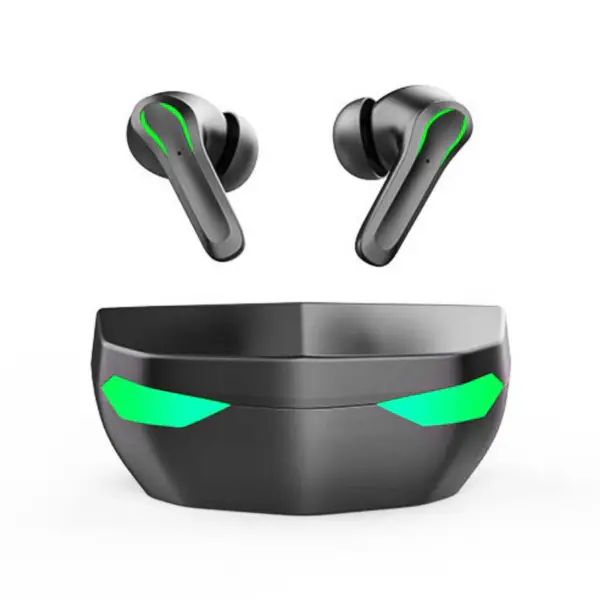 2023 Mobiele Handsfree Draadloze Oortelefoon 65ms Lage Latency Gaming Headset Noise Cancelling D17 Tws Earbuds