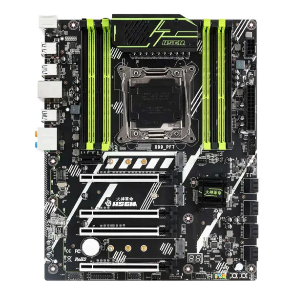 Hsgm X99-pf7 Ondersteuning Vier Kanaal Ddr3/ddr4 X99 Chipset Server Moederbord