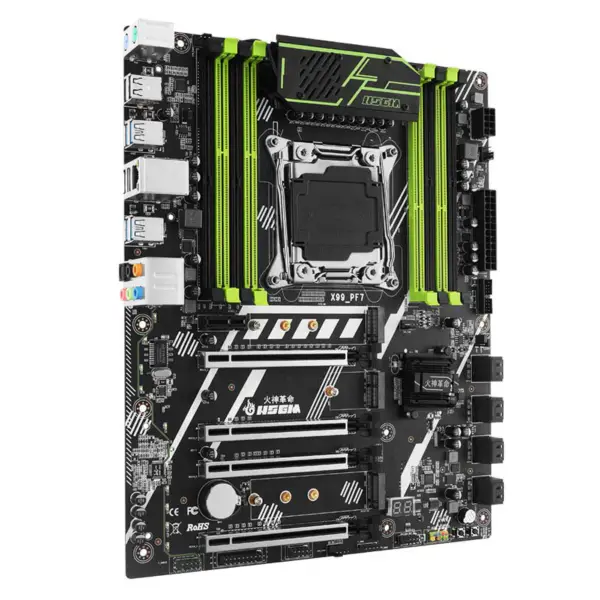 Hsgm X99-pf7 Ondersteuning Vier Kanaal Ddr3/ddr4 X99 Chipset Server Moederbord