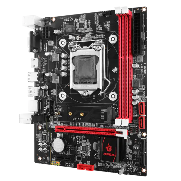 Hsgm Desktop H81-v8185 Lga 1150 Cpu Socket Computer Moederbord
