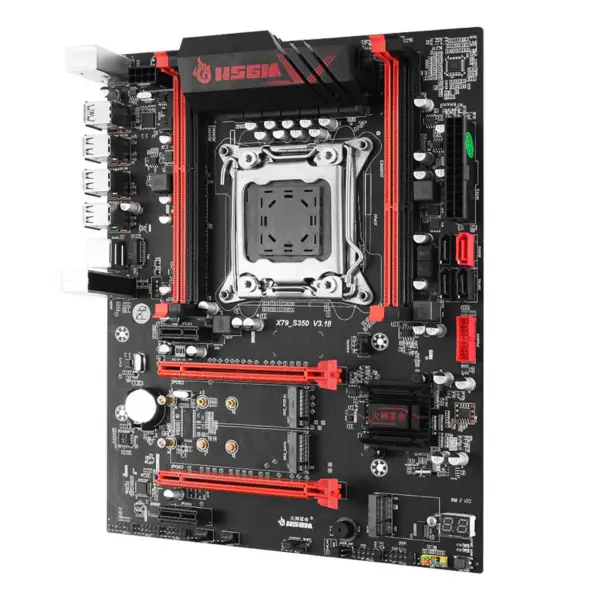 Hsgm X79-s350 Moederbord Lga 2011 Cpu Socket 128gb Geheugen Computer Server Moederbord