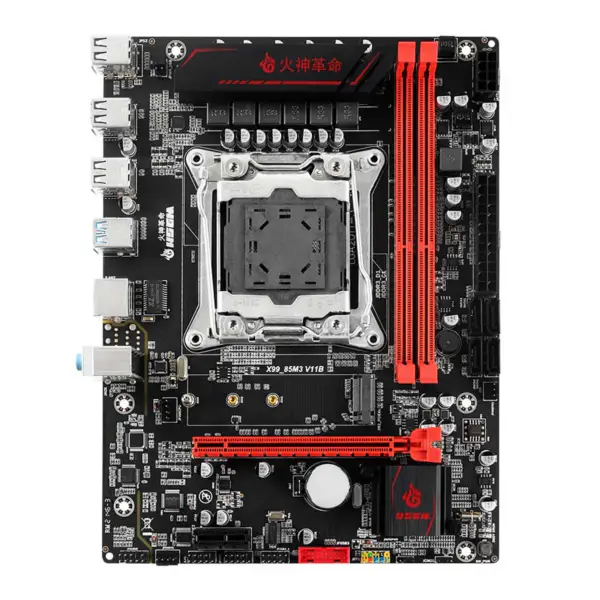 Hsgm X99-85m3 Moederbord Chipset Lga 2011-3 Ondersteuning Dual Channel Ddr3 Pc Server Moederbord