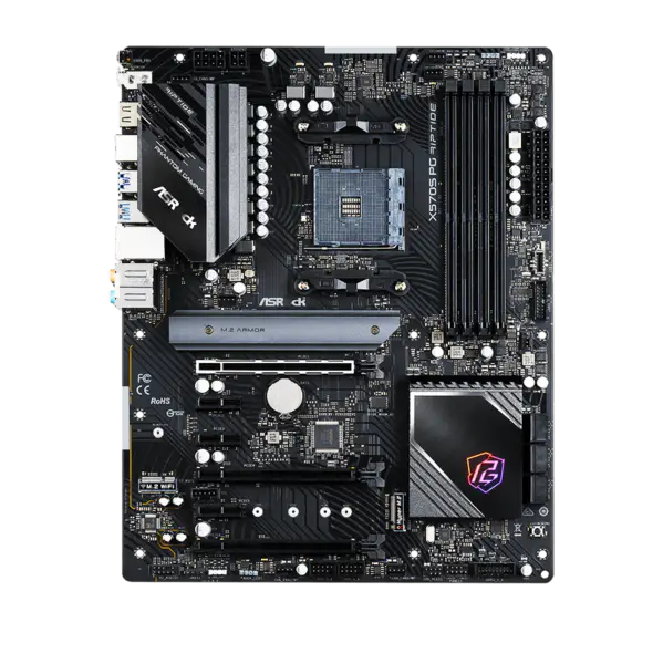 AsRock Moederbord Am4 2000 3000 4000 G-serie 5000 en 5000 G-serie X570s Pg Riptide