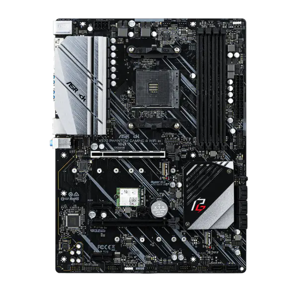 AsRock Moederbord Am4 Socket 2000 3000 4000 G-serie 5000 en 5000 G-serie Cpu X570 Phantom Gaming 4 Wifi Ax