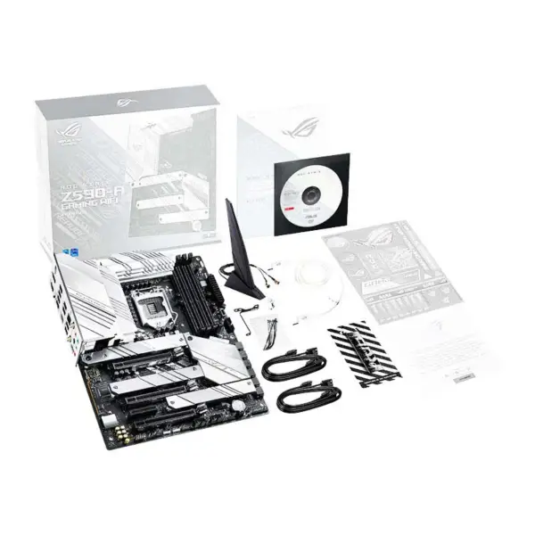 Asus Moederbord Z590 Geheugen Ddr5 Cpu 12700 2700kf Rog Strix Z590-a Gaming 2 Wifi Ddr4