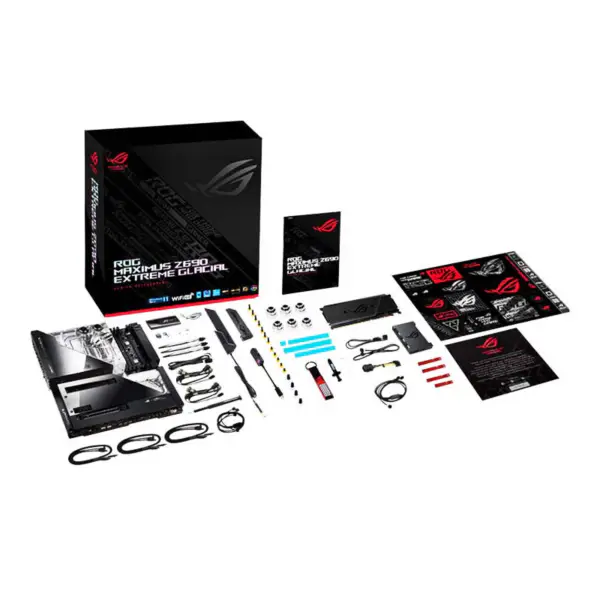 Asus Rog Maximus Z690 Extreme Glacial Moederbord Ondersteunt Geheugen D5 Cpu 12900k Intl Z690 Lga1700 Asus Moederbord