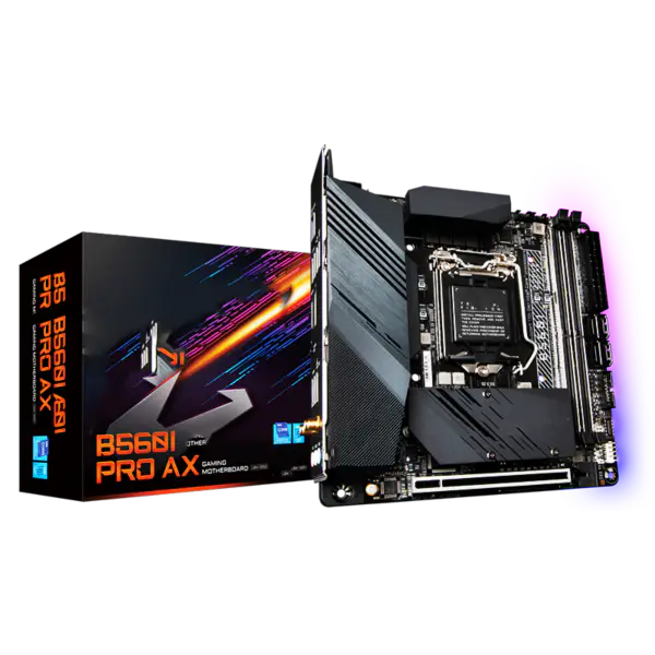 Ga B560 Moederbord B560i Aorus Pro Ax Moederbord Ondersteunt 11700f11600kf10400f Intl B560 Lga 1200 Moederbord Met Processor