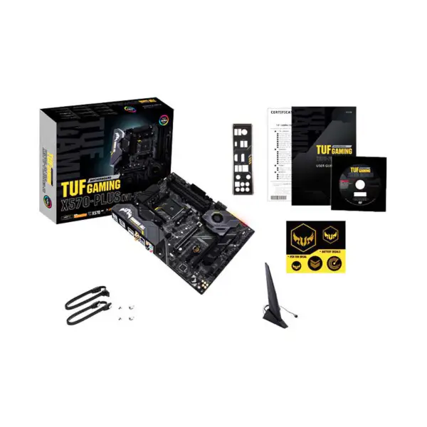 Tuf Gaming X570-plus Wi-fi ondersteuning Cpu 5700g/5800x/5900x en X570 Socket Am4 Gaming moederbord