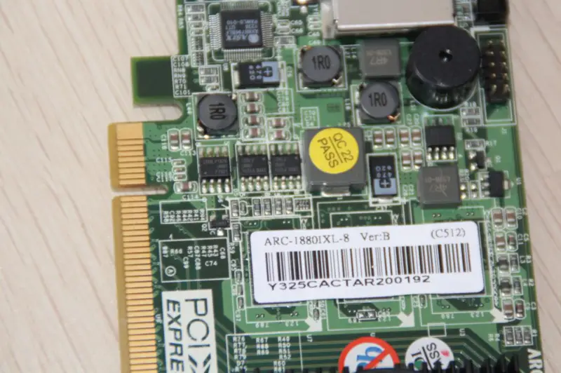 Areca ARC-1880 ARC1880IXL-8 VER:B RAID-kaart SAS SATA array-kaart