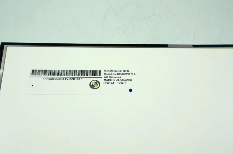 Sony LT131EE11000 B131HW02 scherm