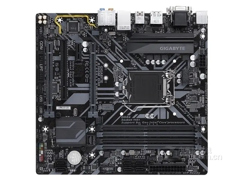 Gigabyte B360M D3H Moederbord LGA1151 DDR4 B360