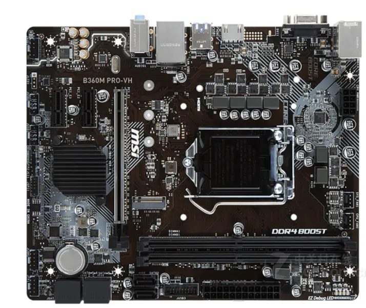 MSI B360M PRO-VH Desktop Moederbord LGA 1151 DDR4 8e Gen Core i7/i5/i3 32GB